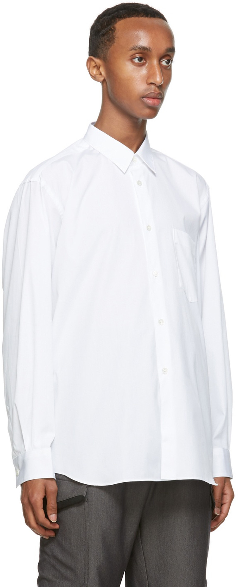 Comme des Garçons SHIRT White Classic Forever Shirt outlook