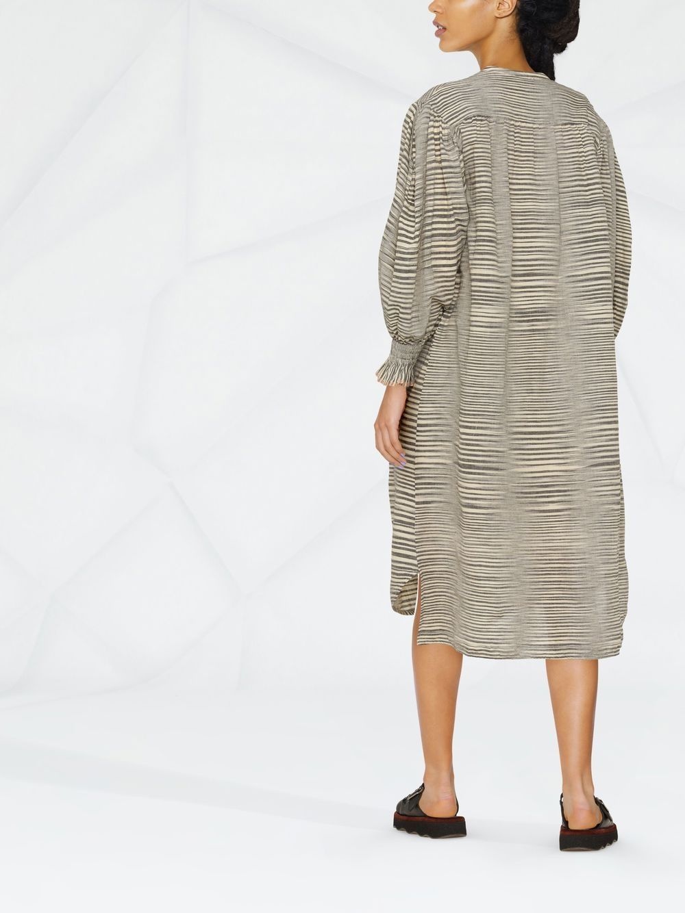 Fiora striped shirtdress - 4