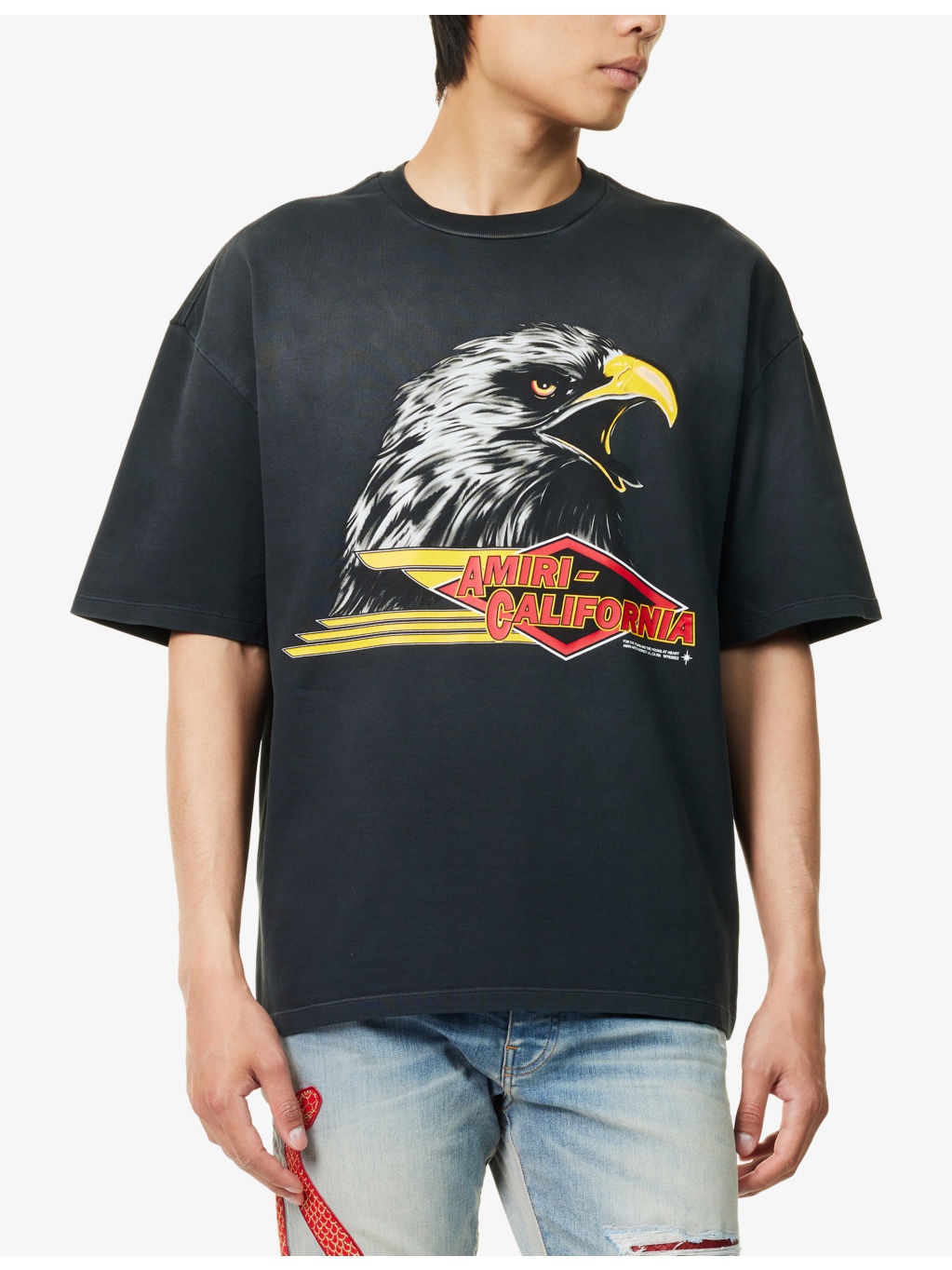 Eagle Graphic-Print Cotton-Jersey T-shirt - 3