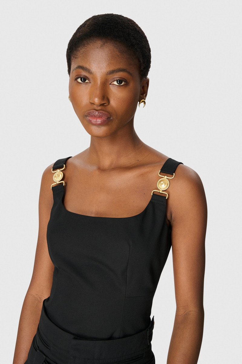 Marine Serre Sailor Workwear SleeveleSS Top outlook