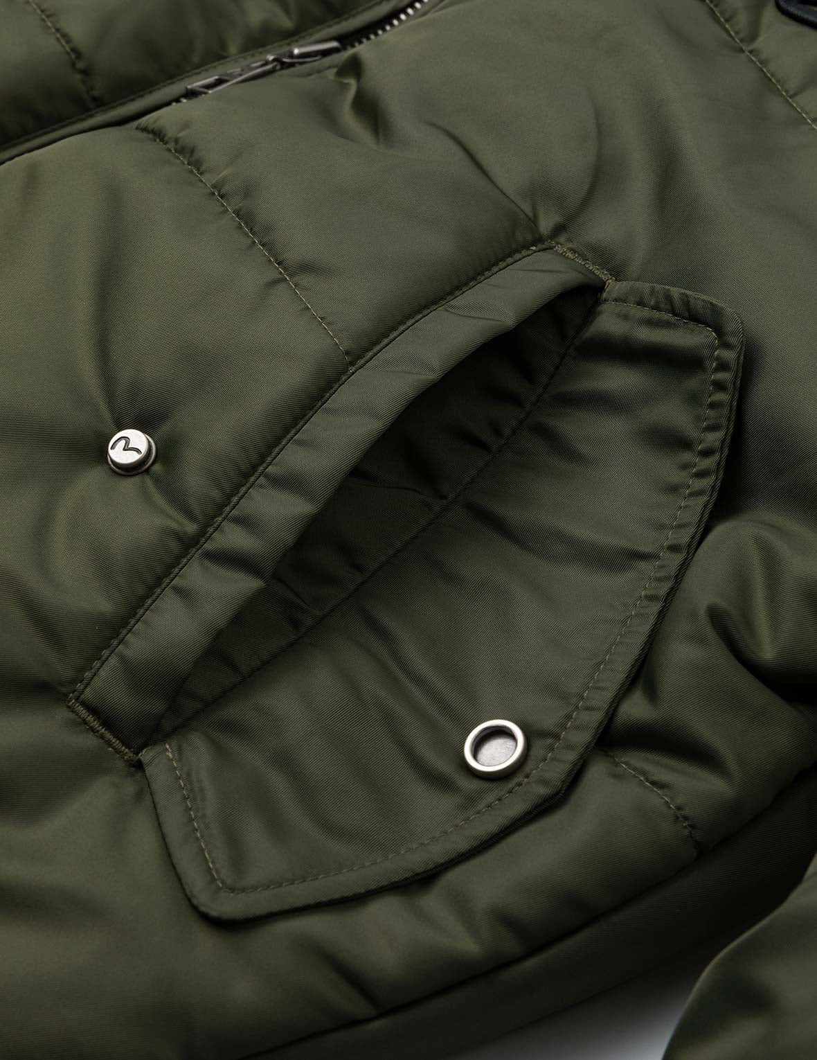 Logo Embroidery Fashion Fit Bomber Jacket - 12