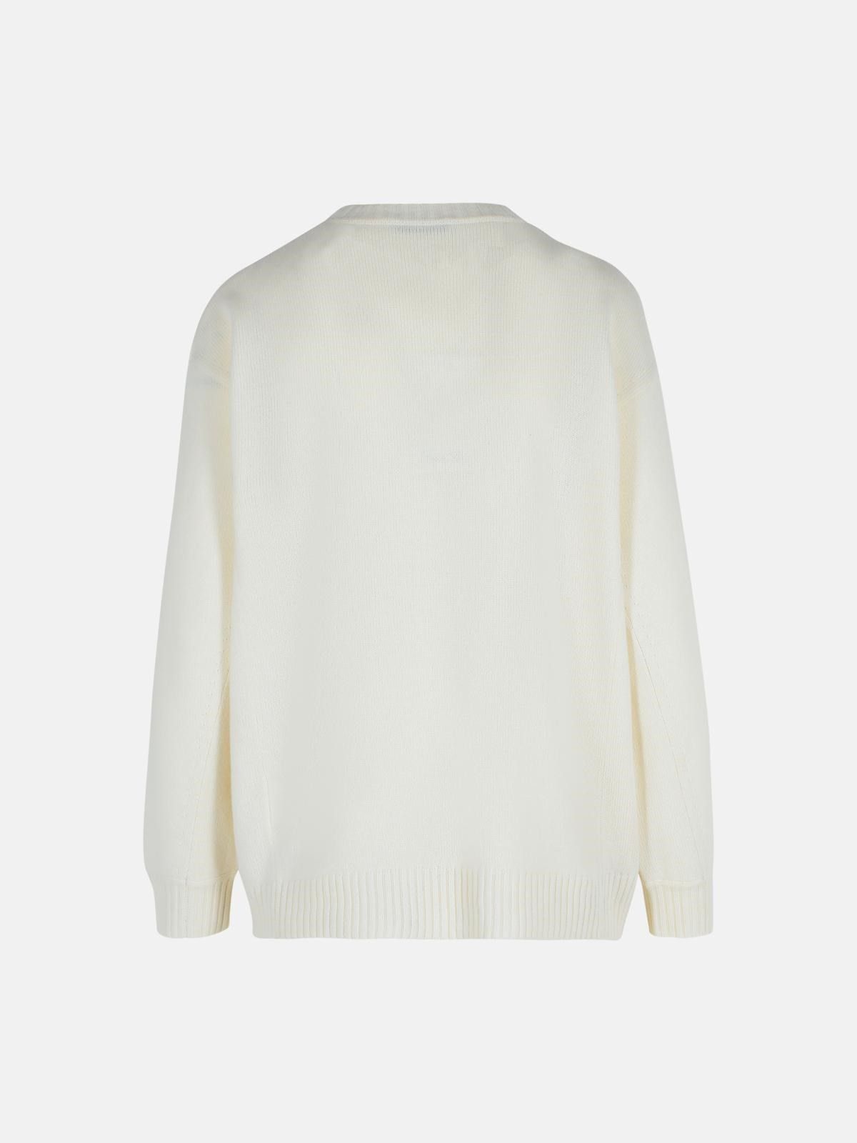 OFF-WHITE wool and cashmere 'FIDO' SWEATER - 3