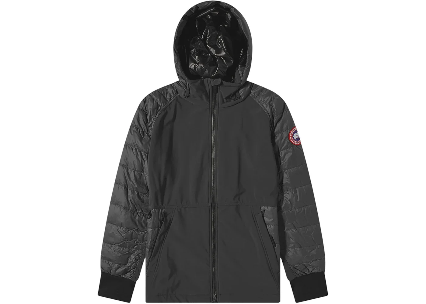 Canada Goose Hybridge Weyburn Hoodie Black - 1