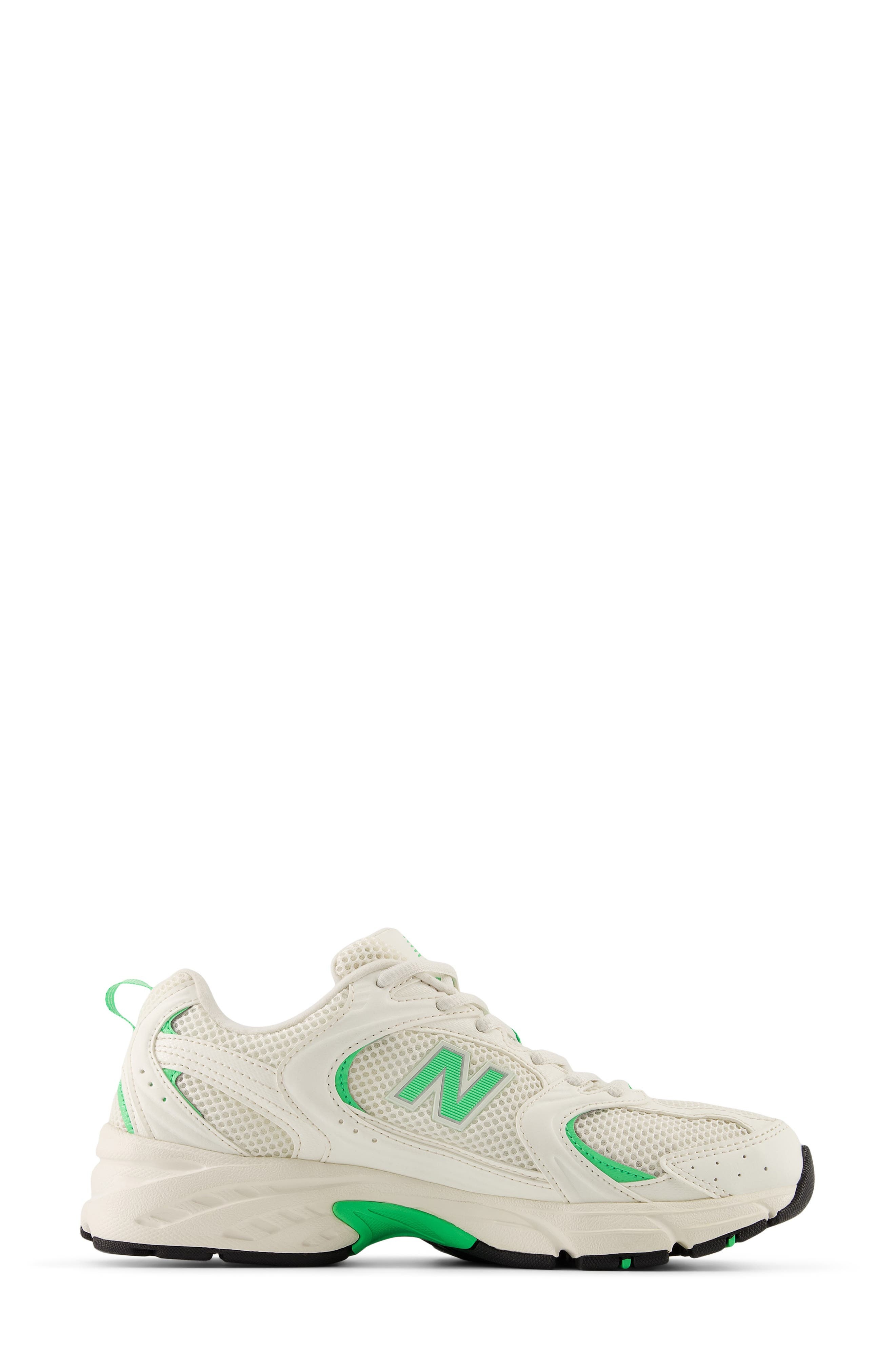 New Balance Gender Inclusive 530 Sneaker in Sea Salt/Lime Leaf at Nordstrom - 2