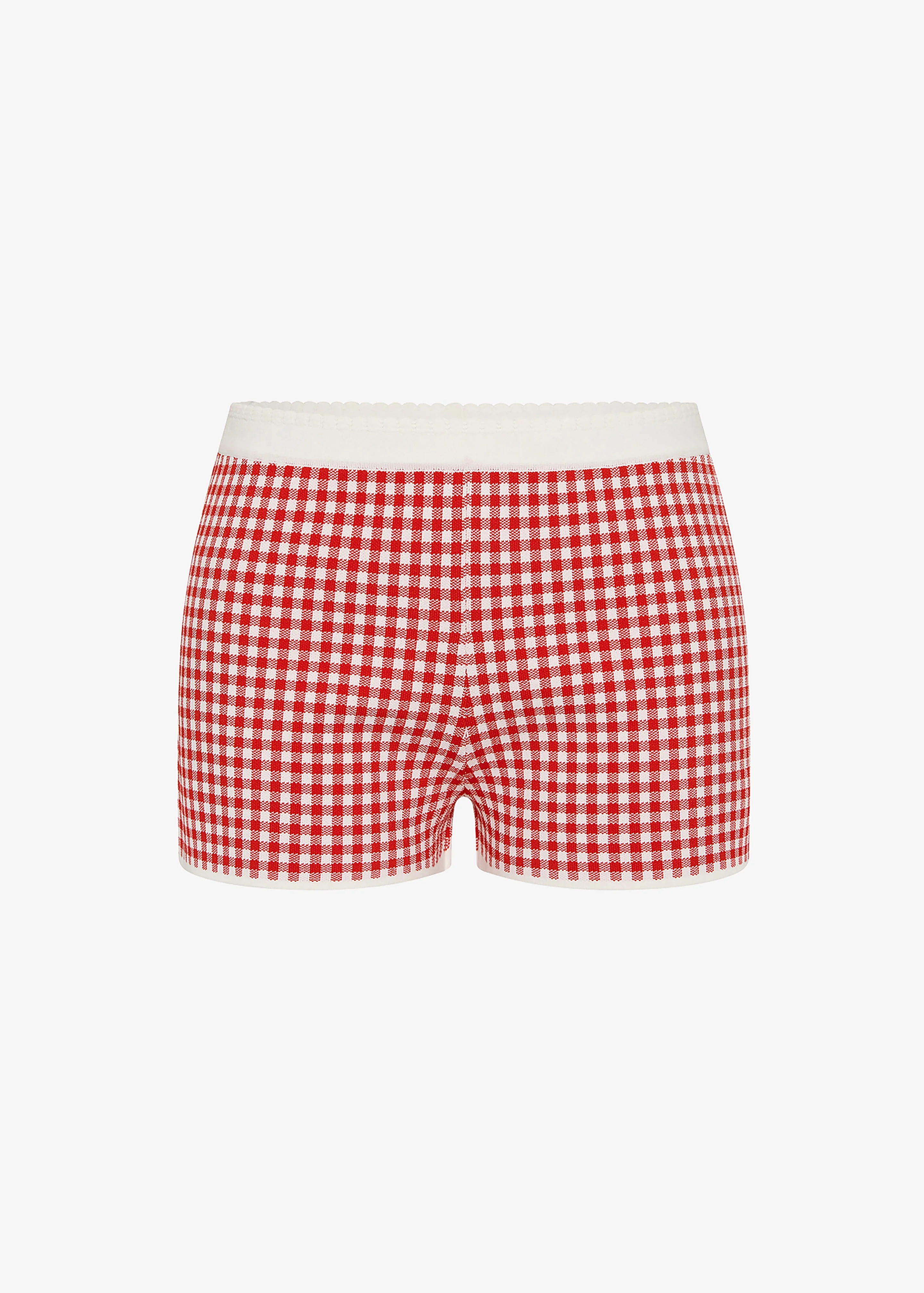 Posse Micah Shorts - Red Gingham - 1