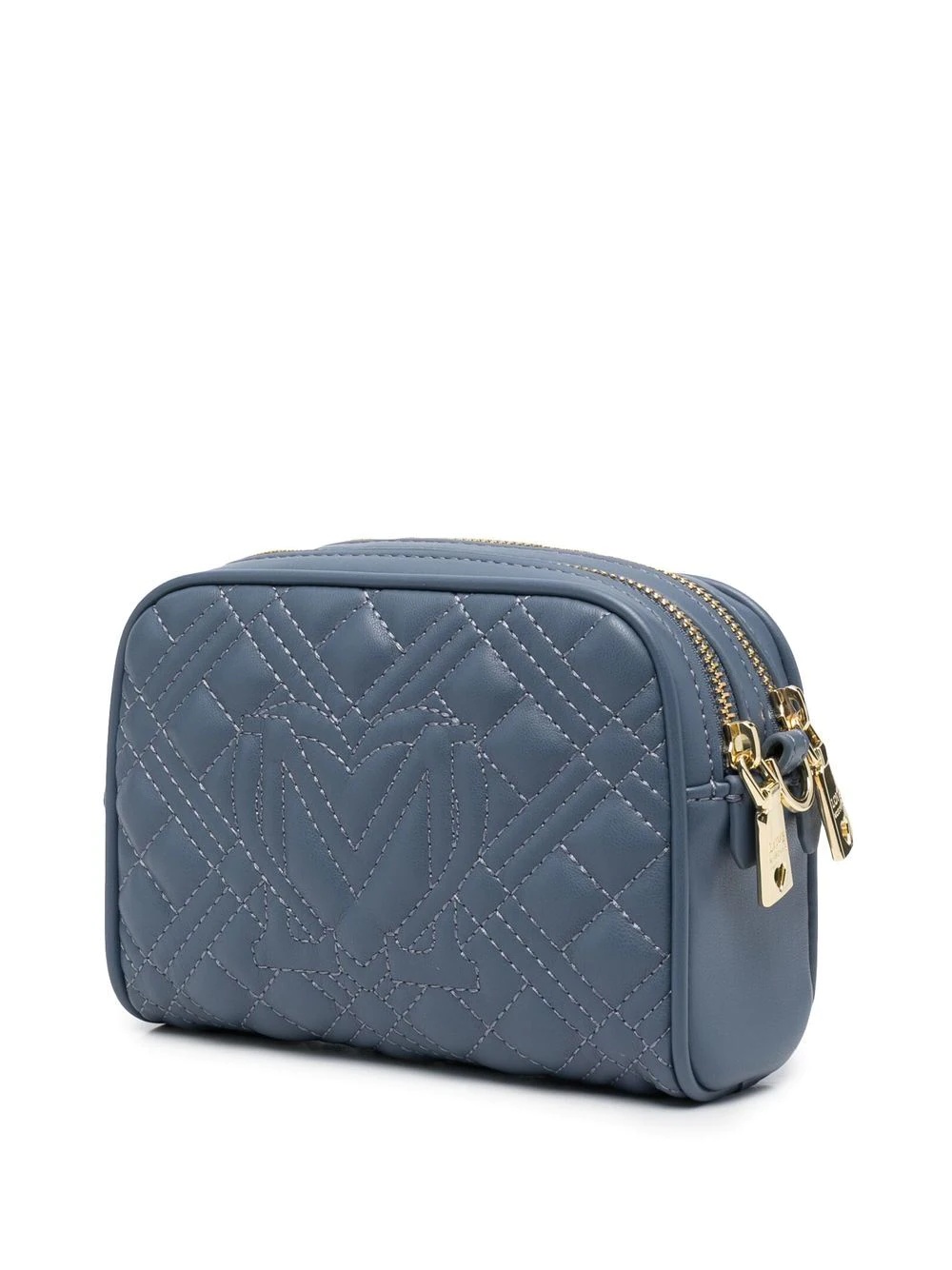 diamond quilted crossbody bag - 4