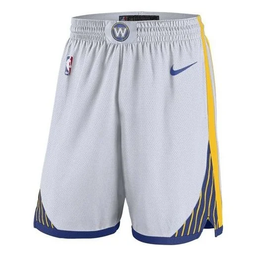 Nike MENS Golden State Warriors NBA Shorts White AJ5604-100 - 1