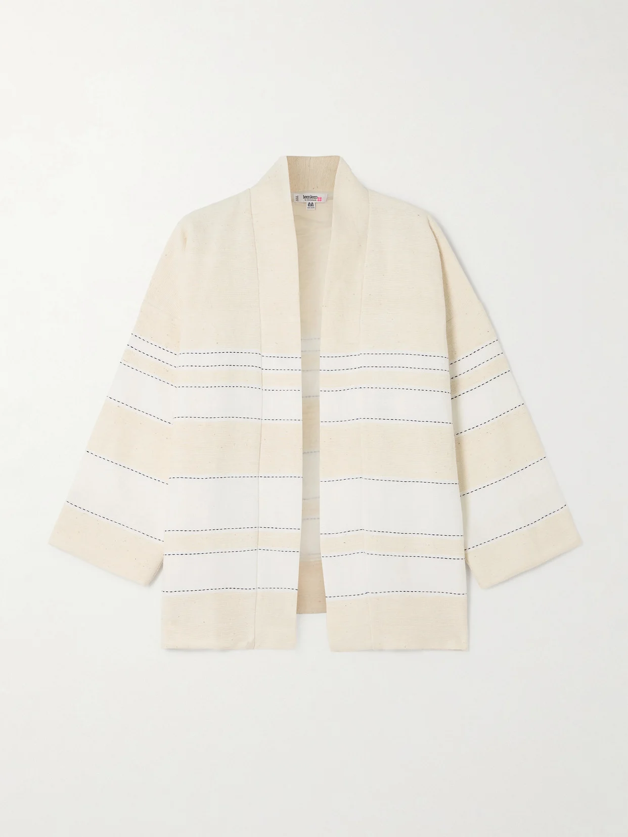 Terara Striped Cotton-blend Jacket - 1