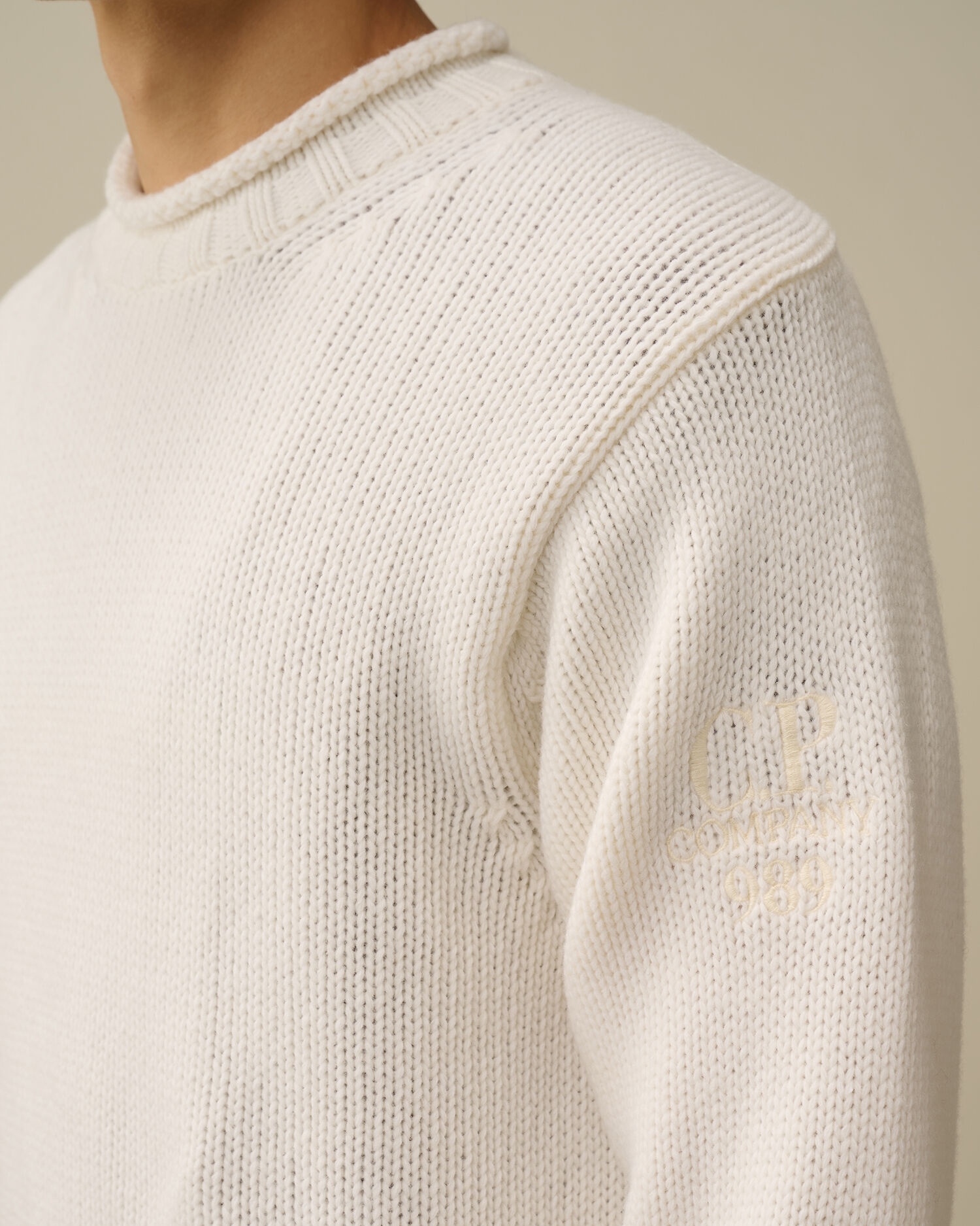 Lambswool GRS Boxy Crew Neck Knit - 4