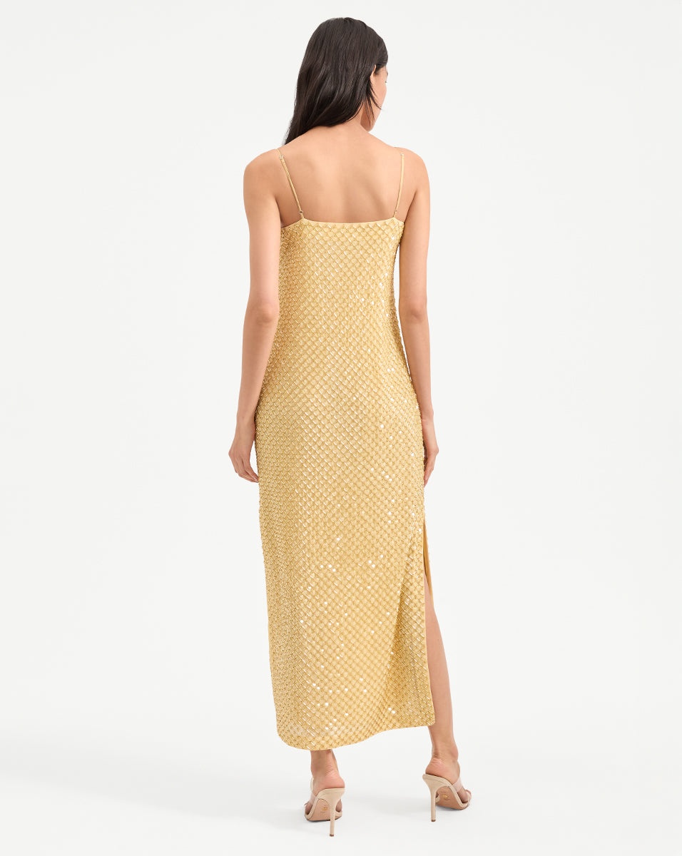 PETRA BEADED MIDI DRESS - 6
