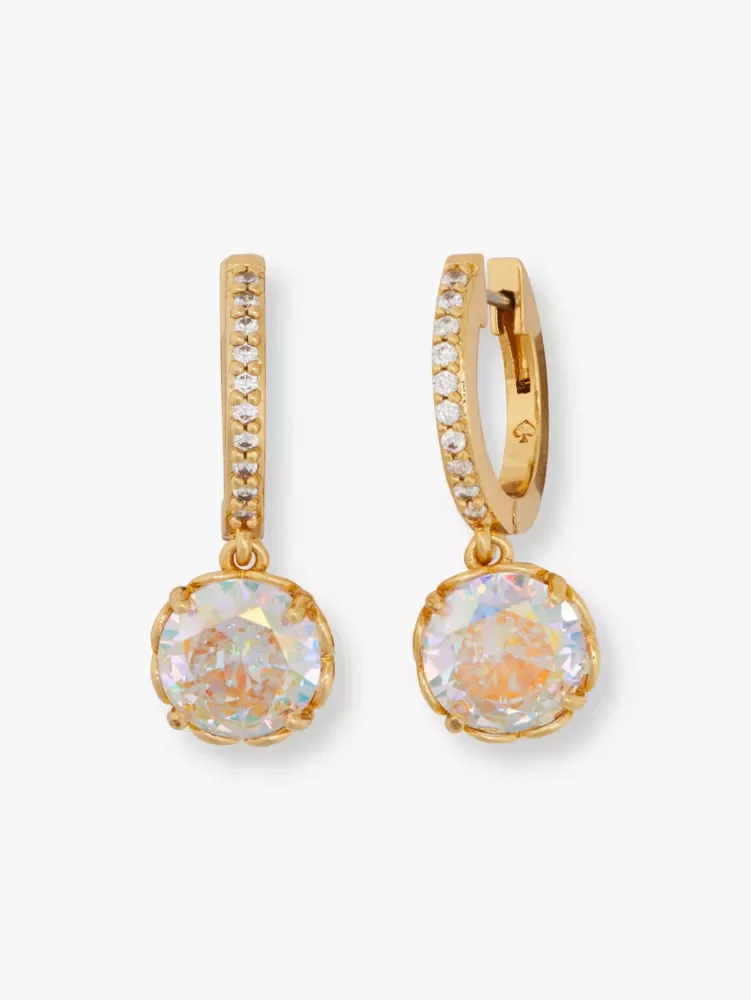 That Sparkle Pavé Mini Hoops - 1