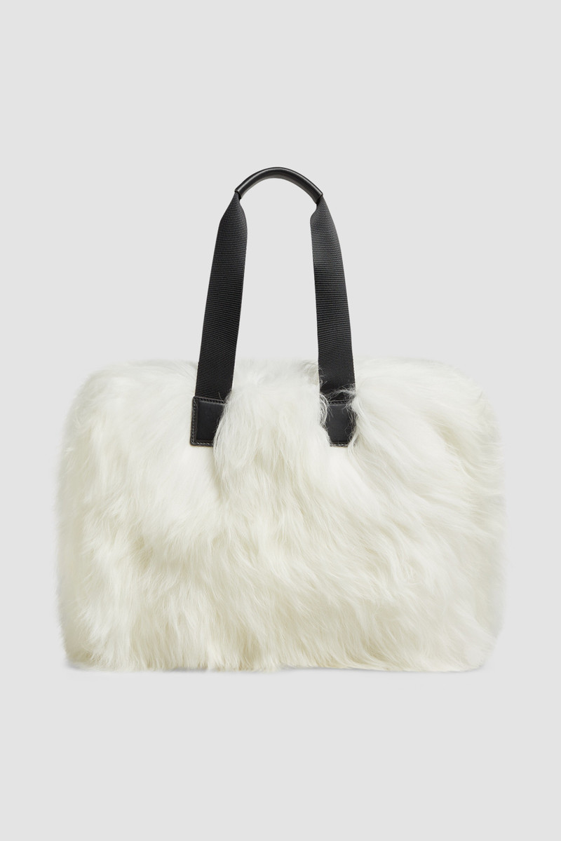 Caradoc Shearling Tote Bag 1