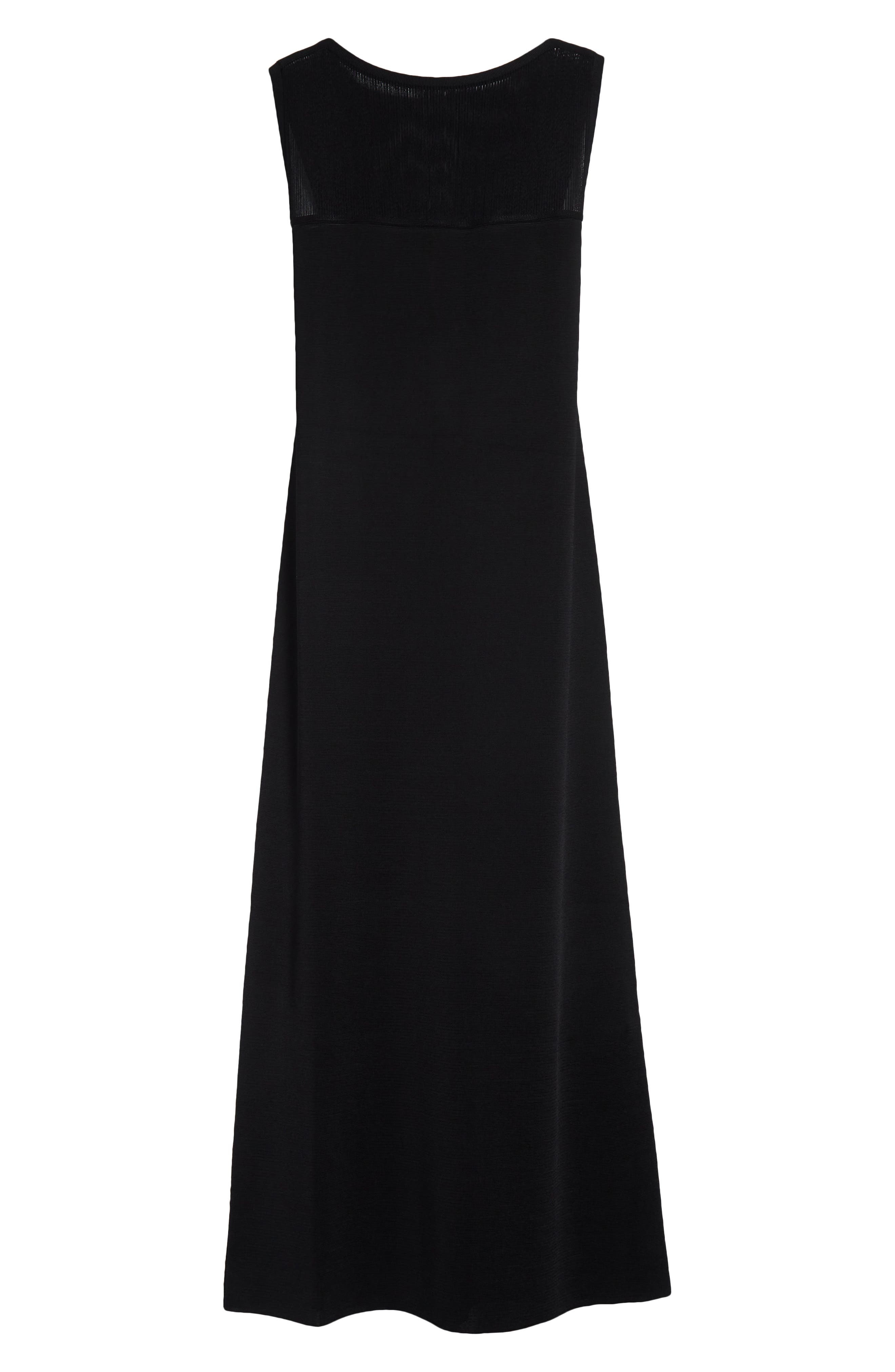 Khaite Ruslan Knit Column Dress in Black at Nordstrom - 5