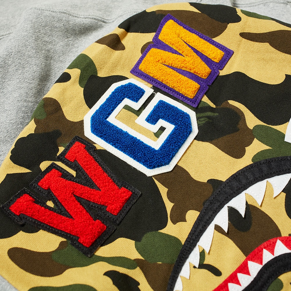 A Bathing Ape Shark Half Zip Hoody - 5