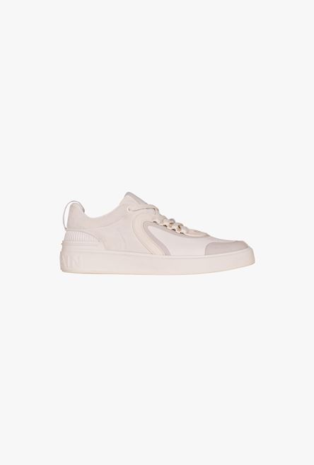 White leather and suede B-Skate sneakers - 1