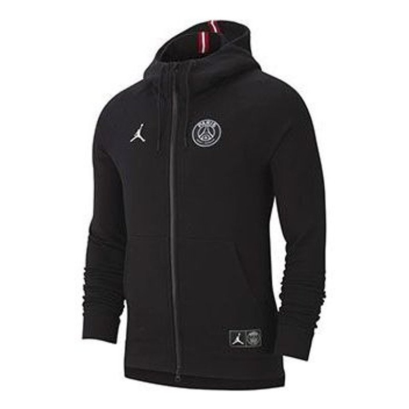 Air Jordan X PSD Crossover Paris Saint-Germain Zipper Back paris logo Black Asia Edition BQ4196-010 - 1