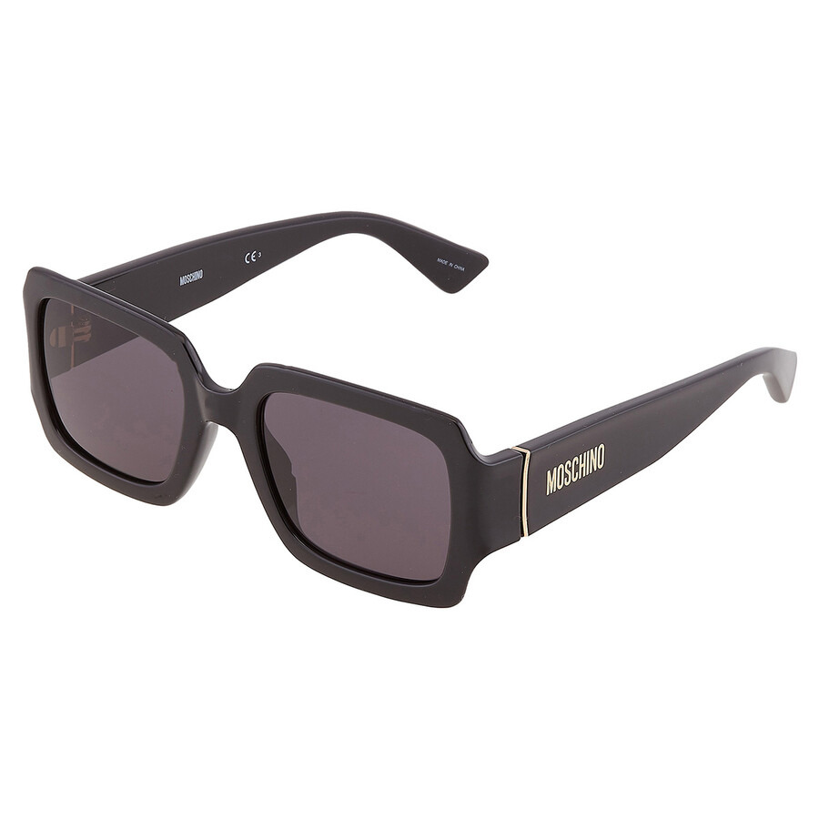 Moschino Grey Square Ladies Sunglasses MOS063/S 0807/IR 53 - 4