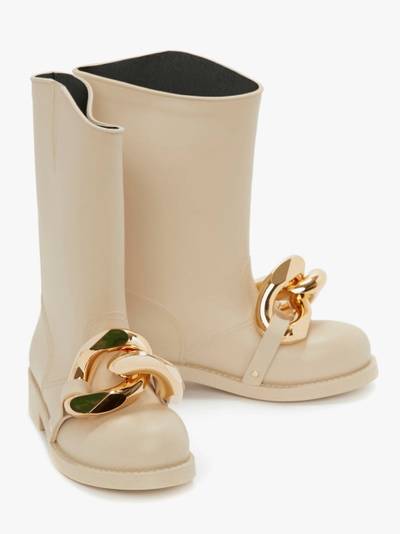 JW Anderson WOMEN'S CHAIN RUBBER BOOT HIGH outlook