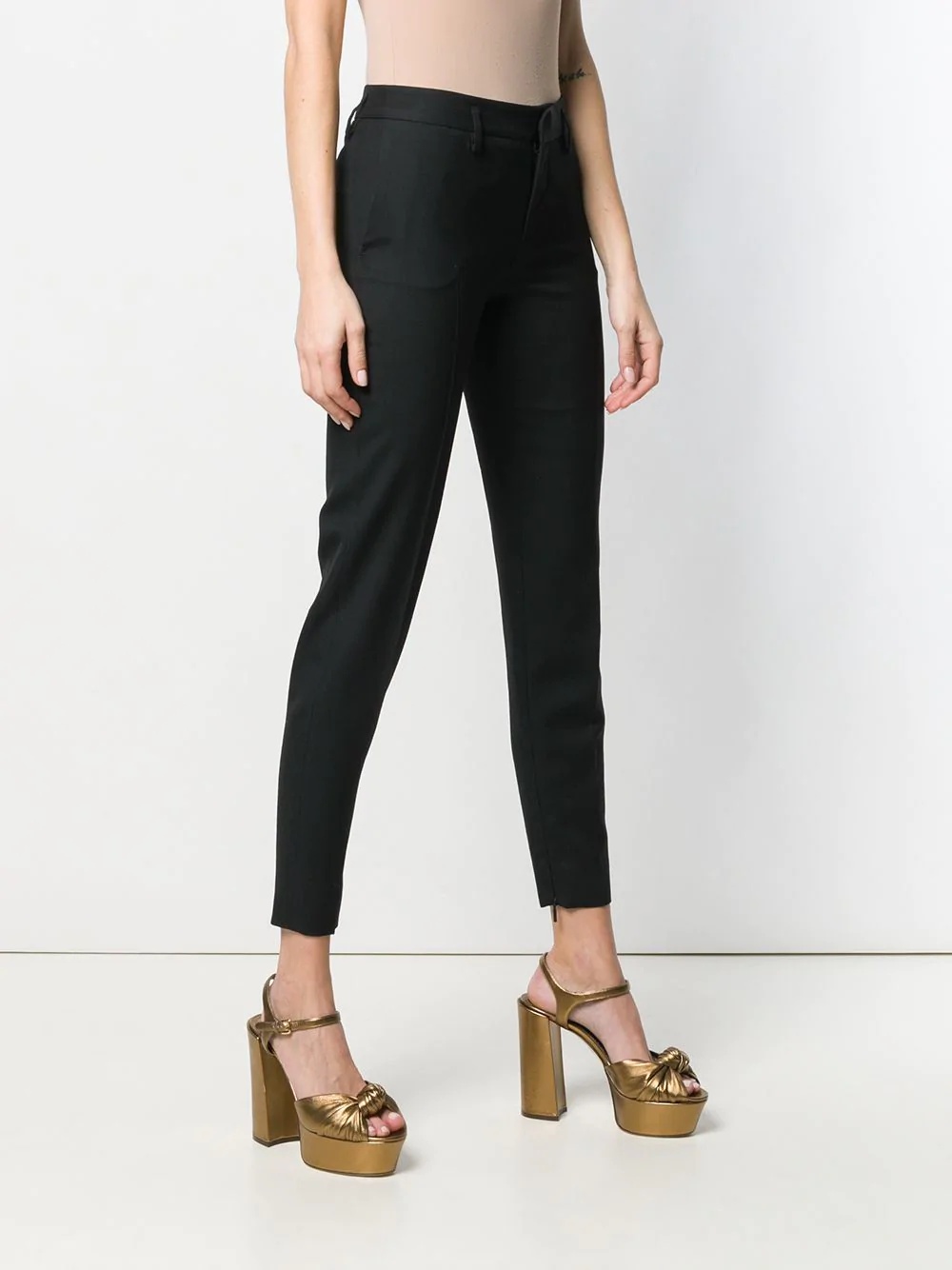 tuxedo skinny trousers - 3