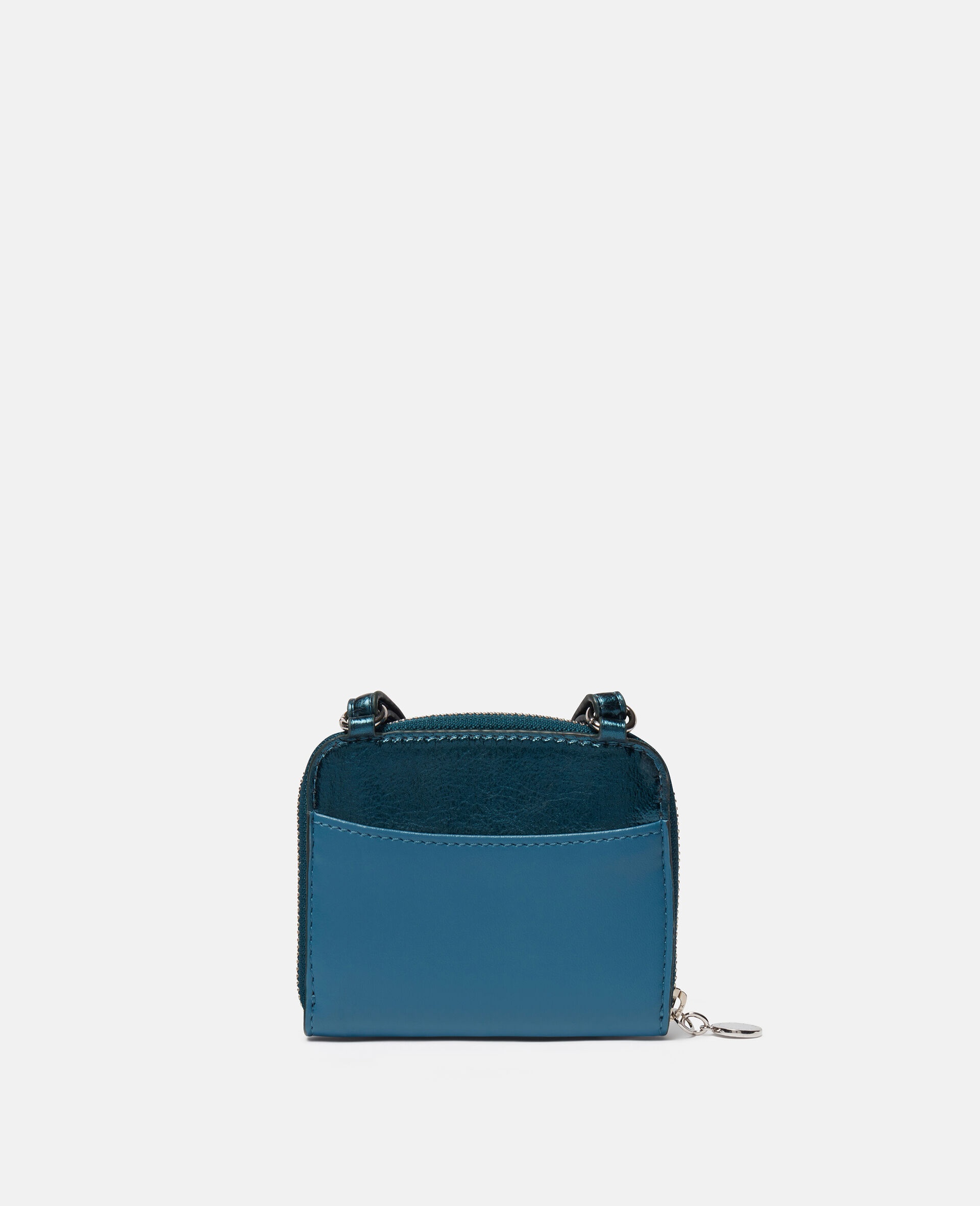Stella Logo Metallic Zipped Strap Cardholder - 3