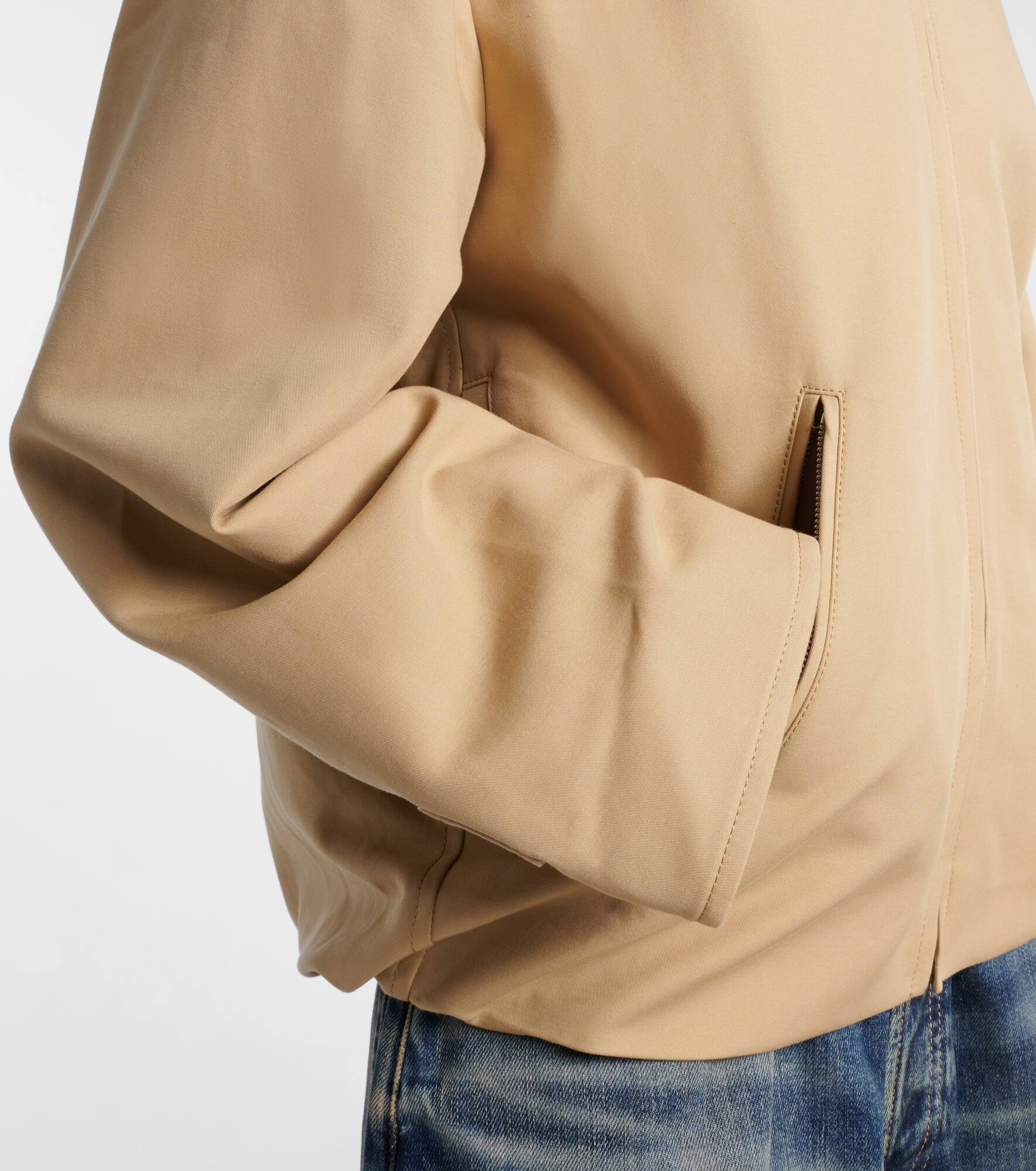 Cotton satin jacket - 5