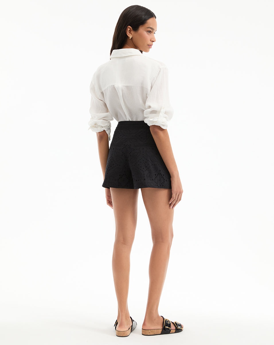 FABIAN EYELET SHORT - 6