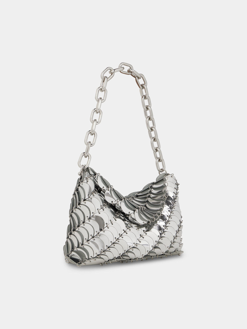 rabanne SILVER PACO CLUTCH BAG outlook