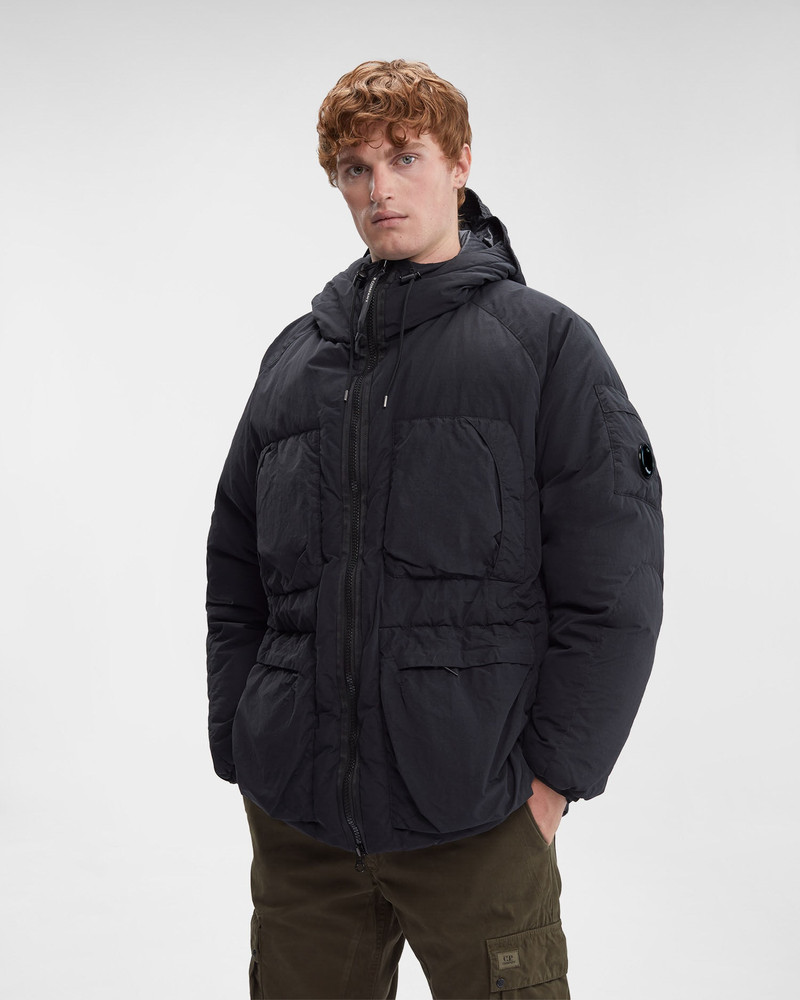 C.P. Company Flatt Nylon Hooded Down Parka outlook