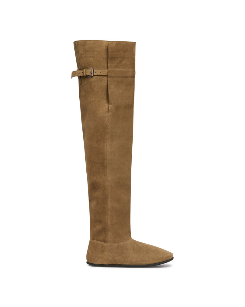 CHRISTEN Beige Big Boots outlook