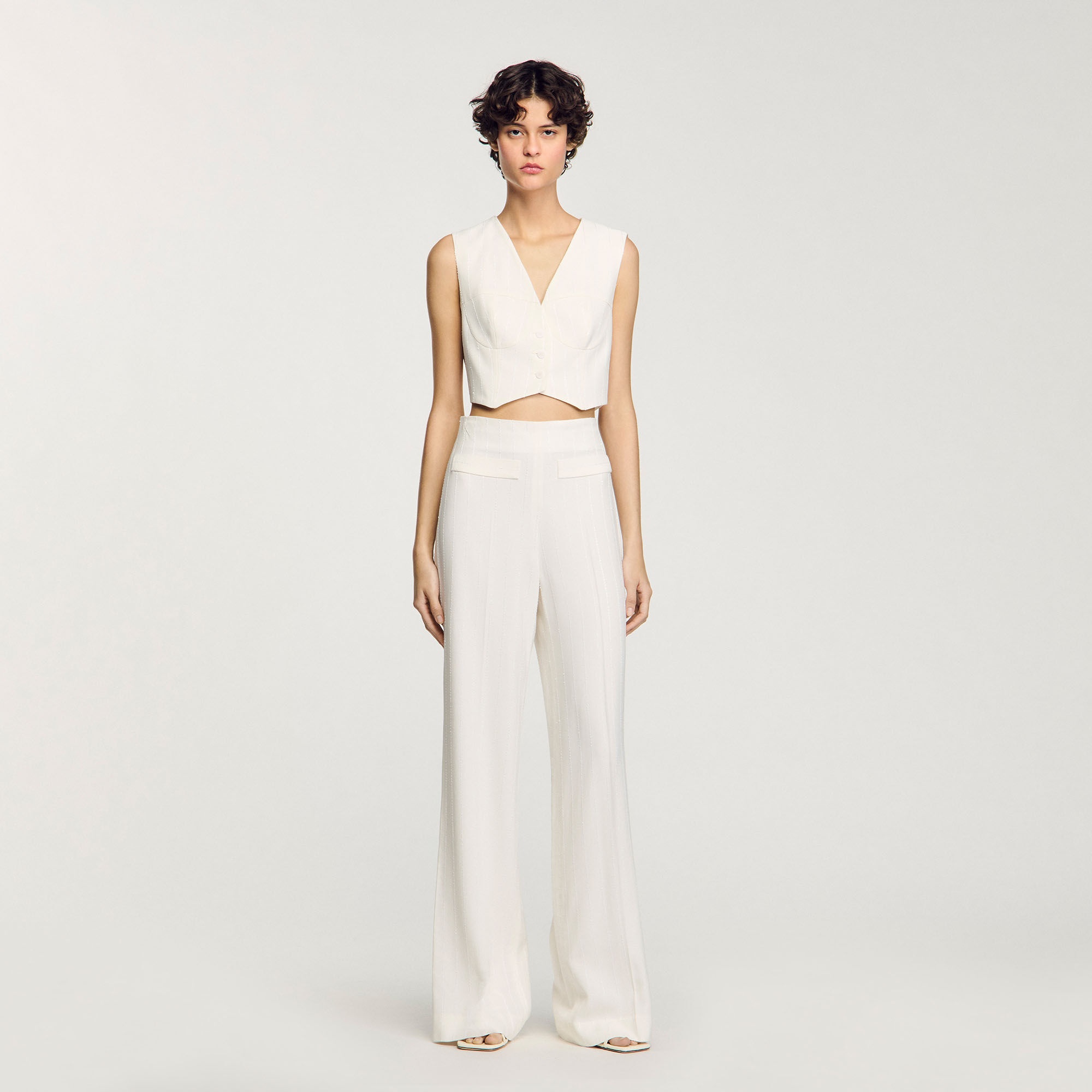 SEQUIN SUIT TROUSERS - 2
