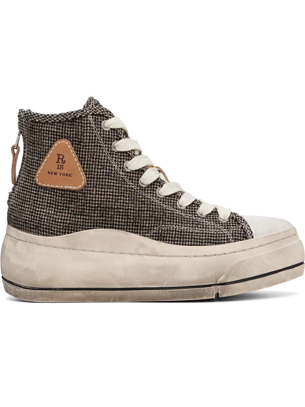 Khaki Kurt High Top Sneakers - 1