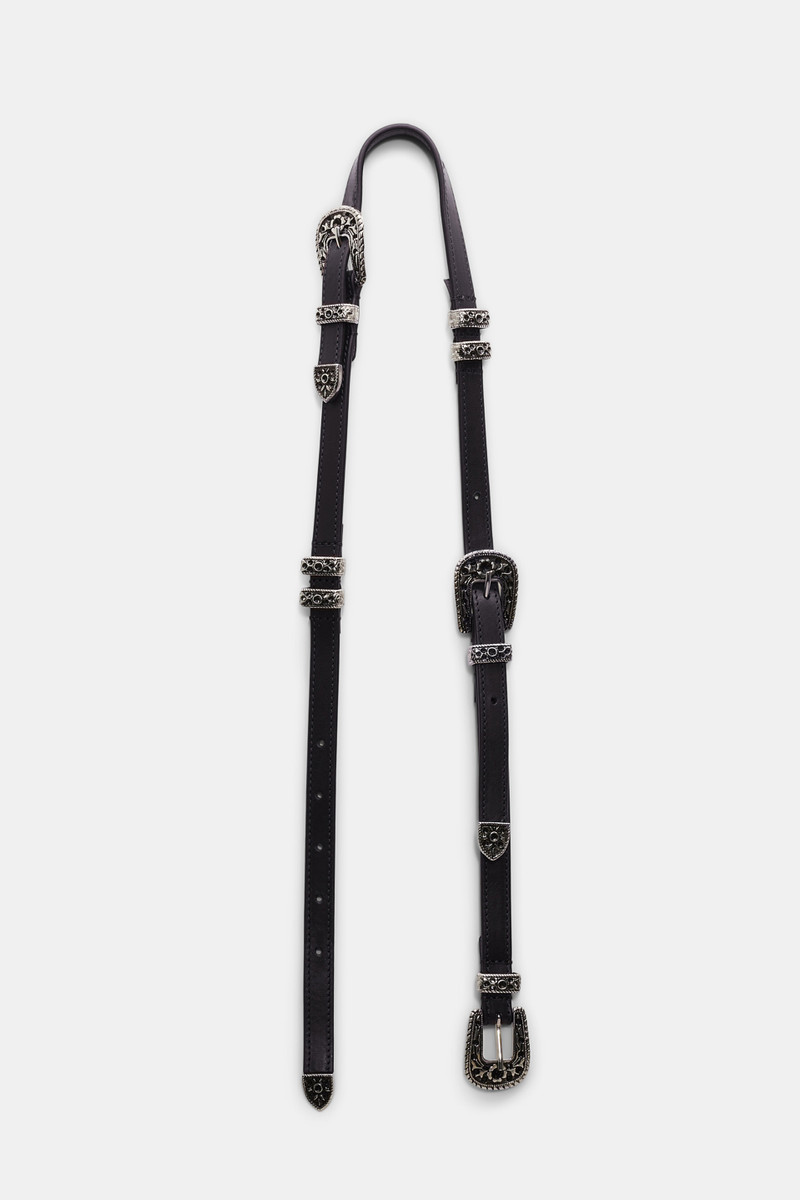 WESTERN COOLNESS multi buckle belt 1