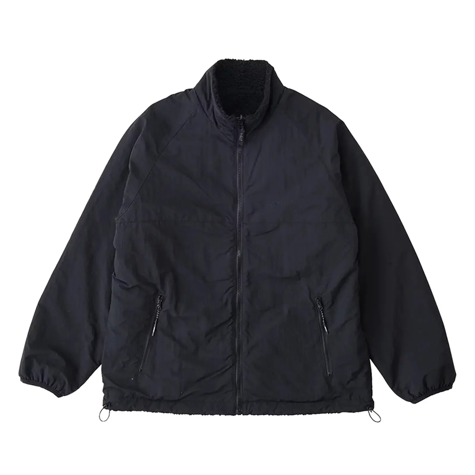 Reversible Sherpa Jacket "Charcoal Black" - 10