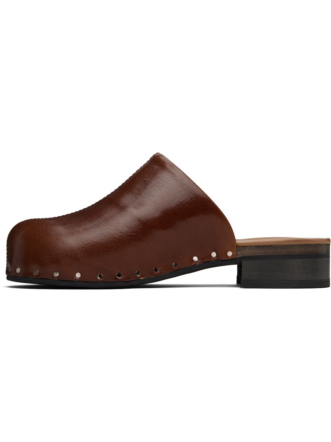 Brown Naoto Clogs - 3