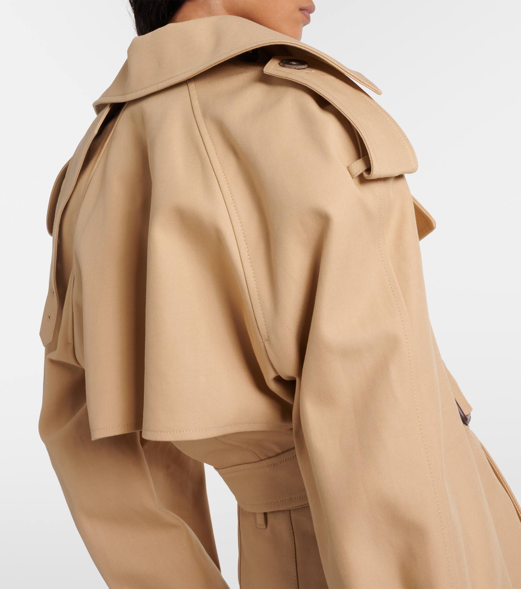 Cropped cotton jacket - 6