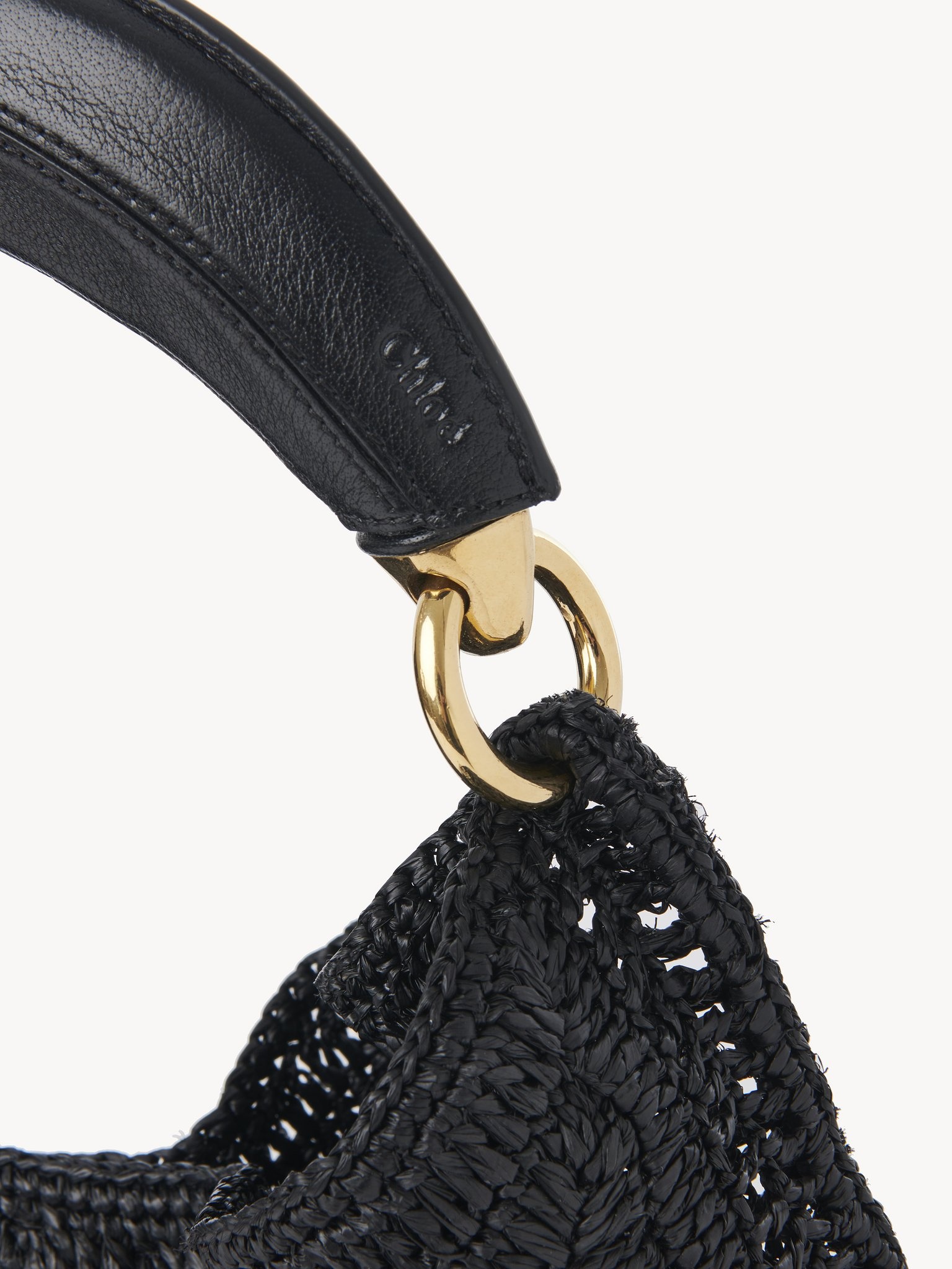 SUMMER BANANA HOBO BAG IN RAFFIA - 7