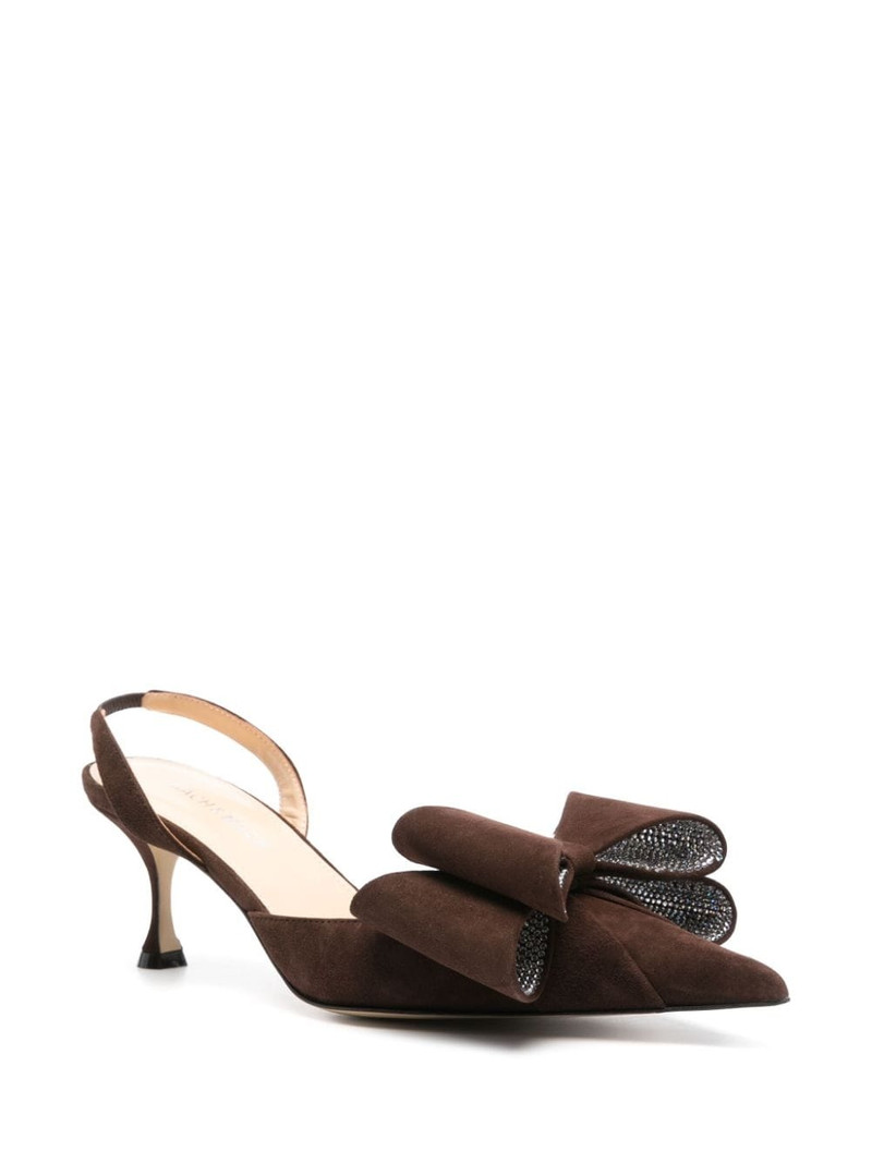 MACH & MACH 65mm bow-embellished pumps outlook