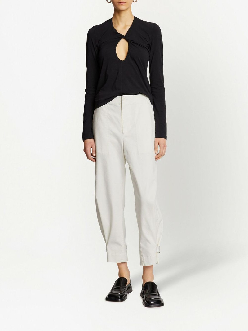 Proenza Schouler cotton twill trousers outlook