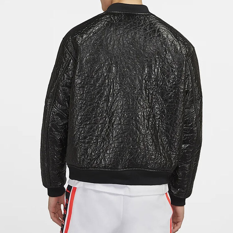 Air Jordan 23 Engineered MA-1 Men's Basketball Embroidered LOGO Baseball Jacket Black CD5713-010 - 5