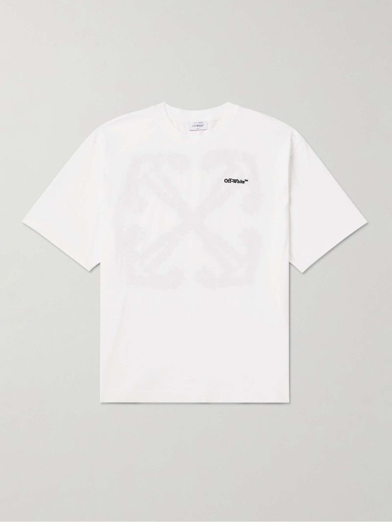 Logo-Embroidered Cotton-Jersey T-Shirt - 1