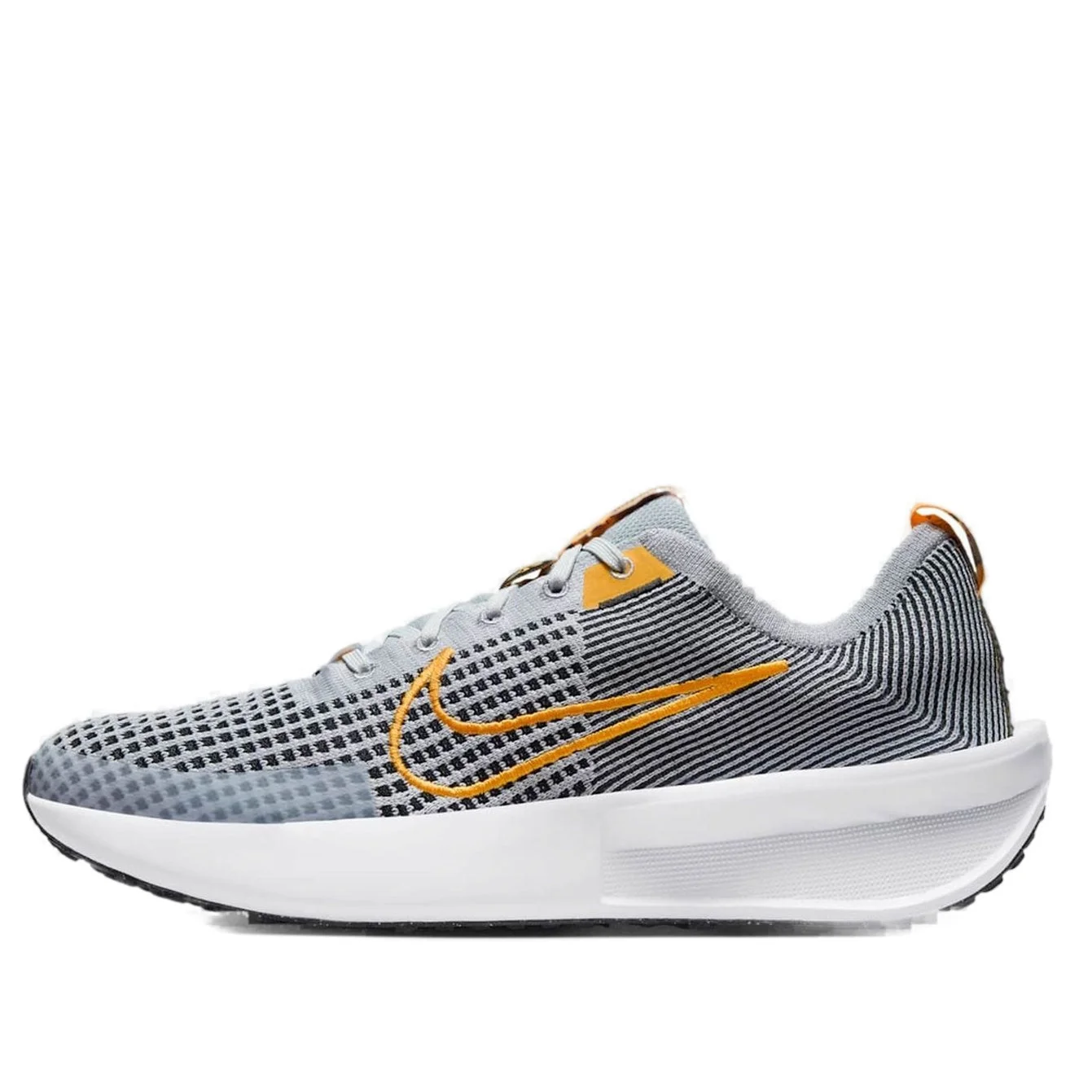 Nike Interact Run 'Wolf Grey Black White Laser Orange' FD2291-004 - 1