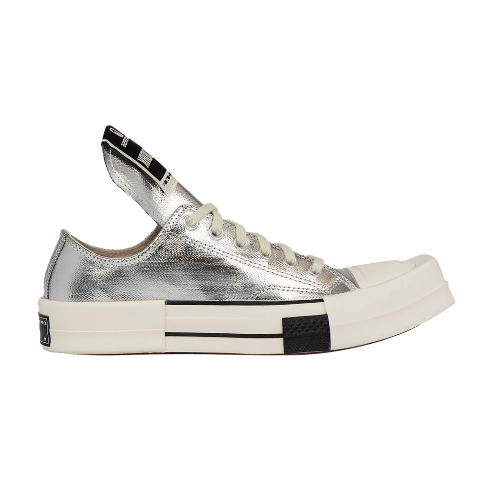 Converse x Rick Owens DRKSHDW TURBODRK Low 'Silver Lacquer' - 1