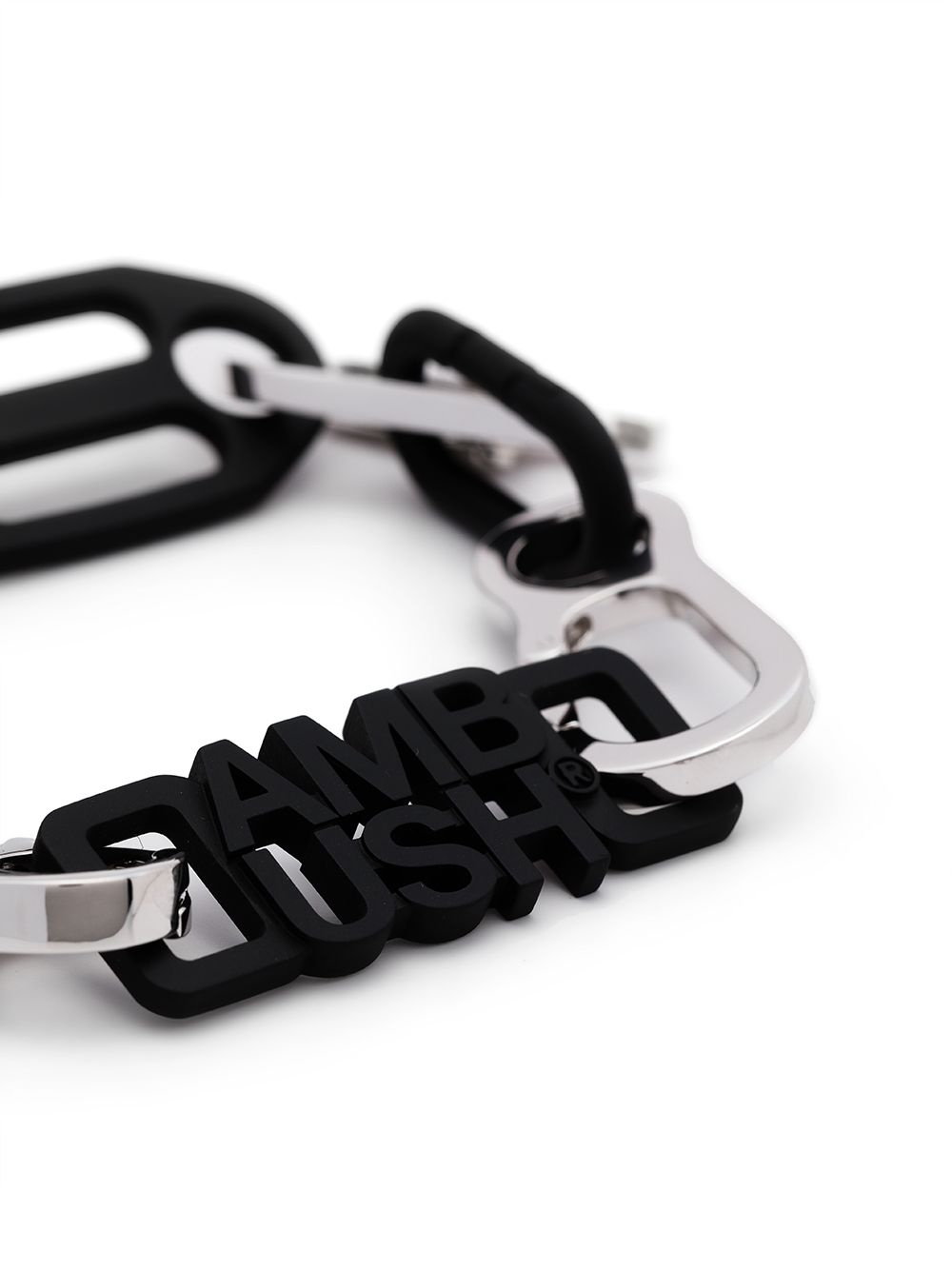 chain-link logo bracelet - 3