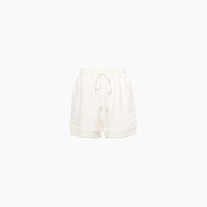 Wool and cashmere shorts - 1