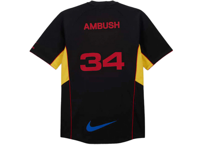 Nike Nike x AMBUSH Jersey Top Black/Multicolor outlook
