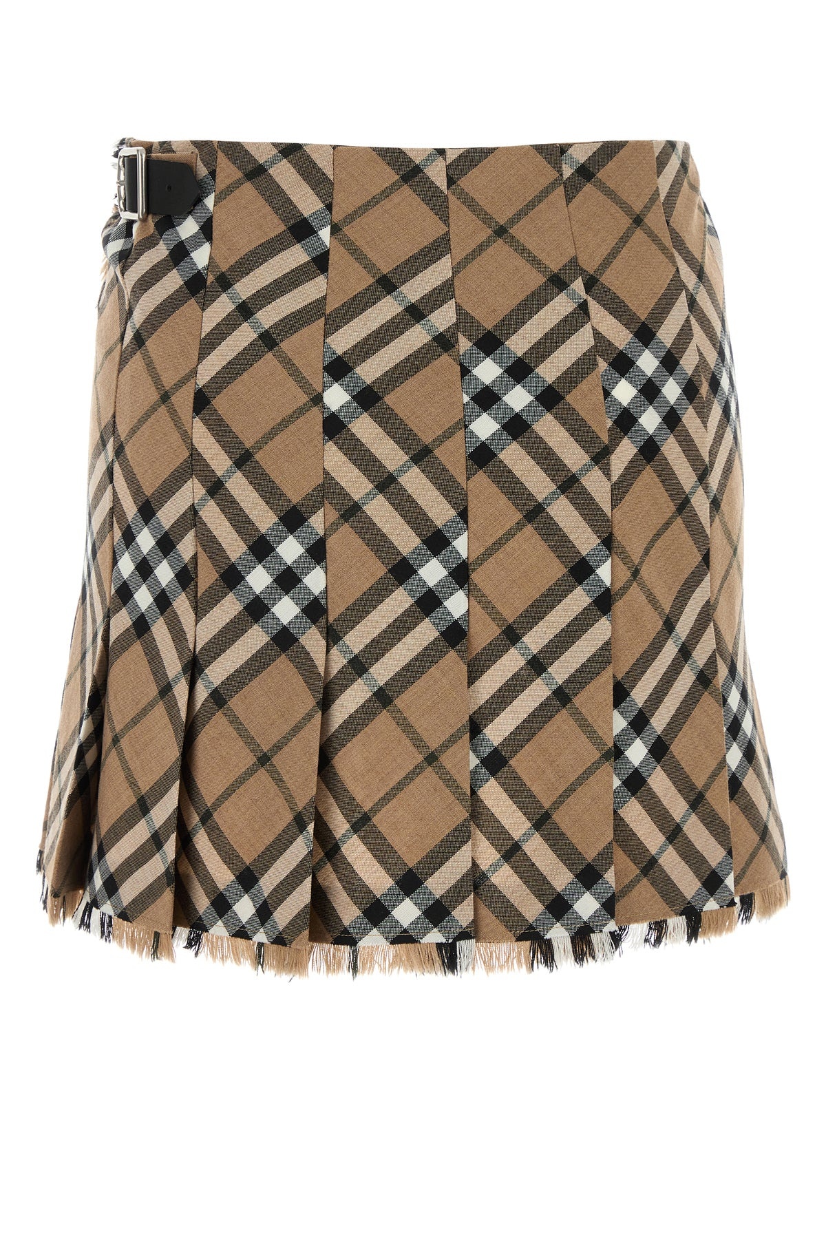 Embroidered polyester blend mini skirt - 2
