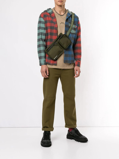 Supreme hooded plaid flannel shirt outlook