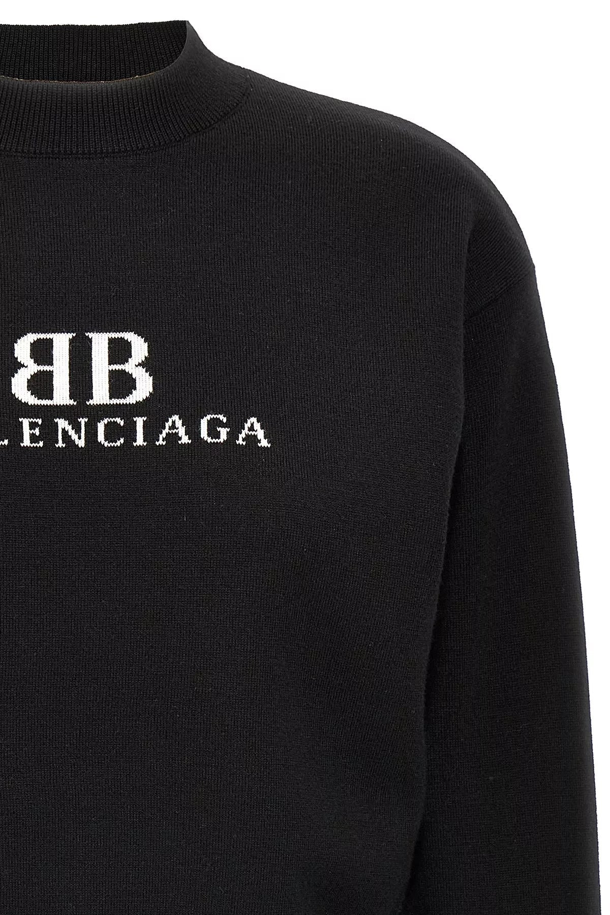Balenciaga Women Logo Sweater - 3