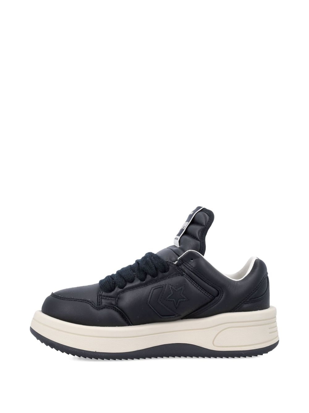 leather sneakers - 4