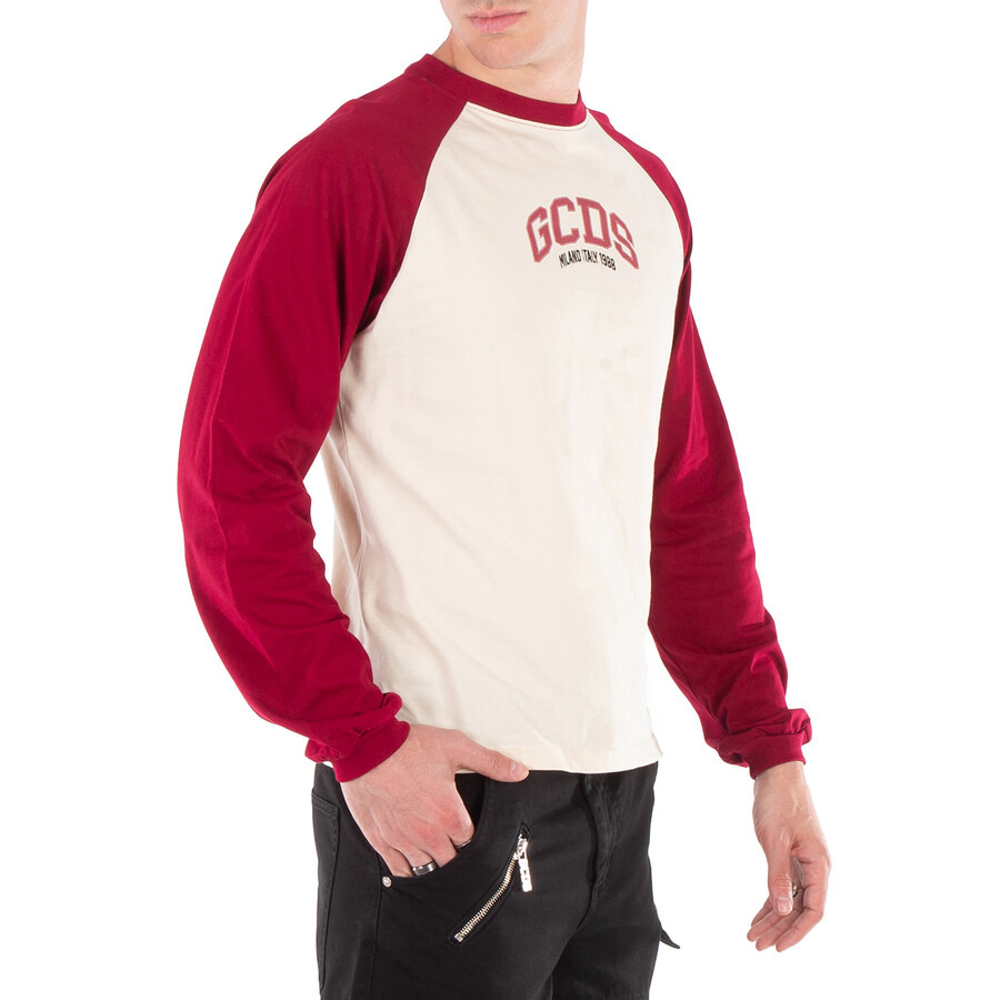 GCDS Logo Printed Crewneck T-Shirt - 4